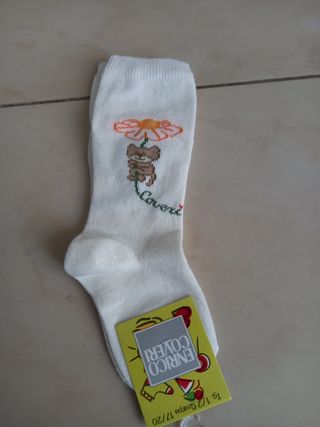 Set Calzini bambina piede 17-20 Nuovo 
