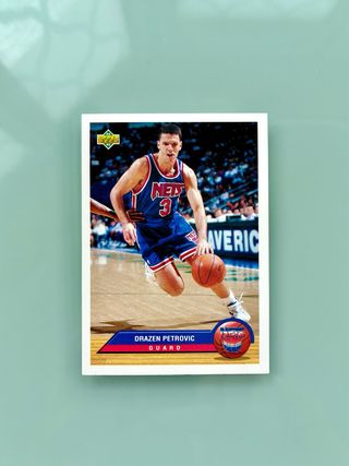 Carta NBA Drazen Petrovic #P27 Upper Deck 91-92 🇺🇸