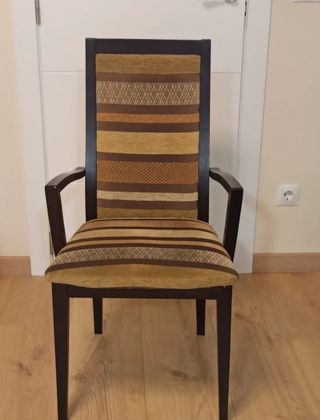 6 sedie in legno