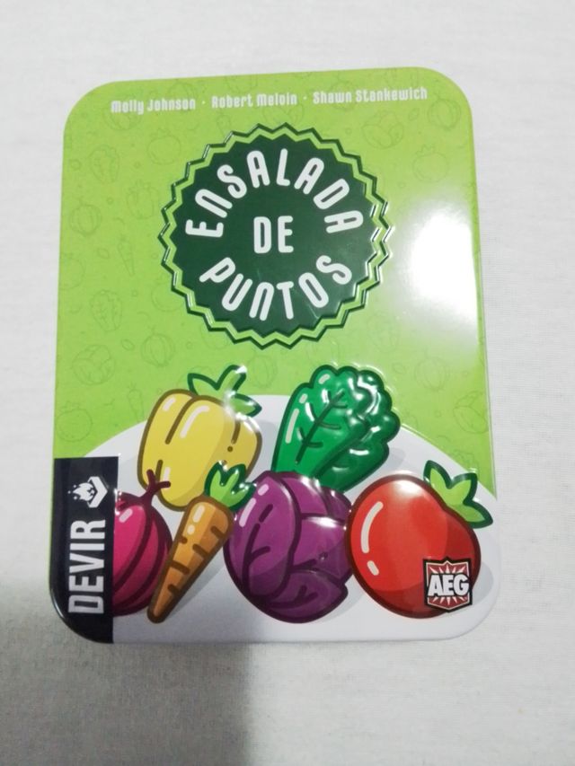 Juego ensalada de puntos