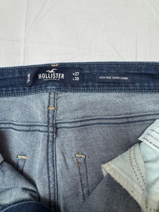 Pantalón vaquero super skinny Hollister