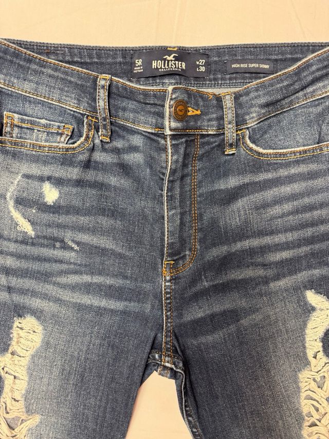 Pantalón vaquero super skinny Hollister