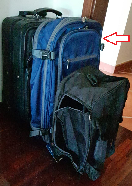 CONVERTIBLE Equipaje cabina Mochila Maleta.