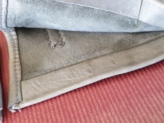 Guantes piel gris, Talla M