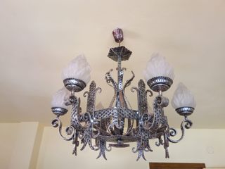 Lámpara de forja