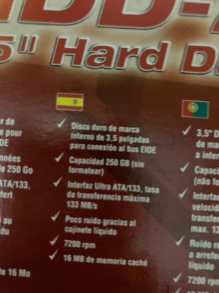 HDD 250 GB