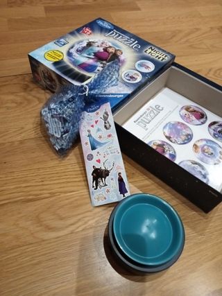 Lámpara Puzzle 3D FROZEN 