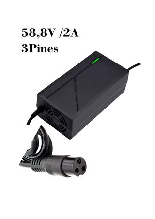 Cargador 58,8V para Kugoo G1,Dualtron,Vsett,Zero