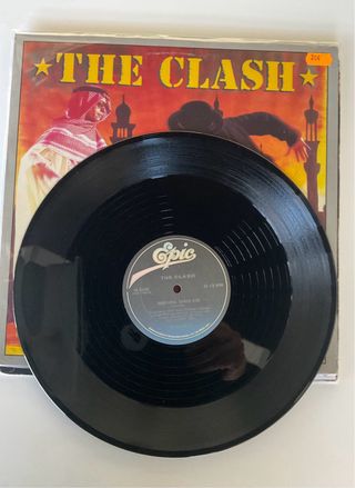 THE CLASH. Rock The Casbah. MAXI.