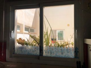 Ventana doble cristal aluminio