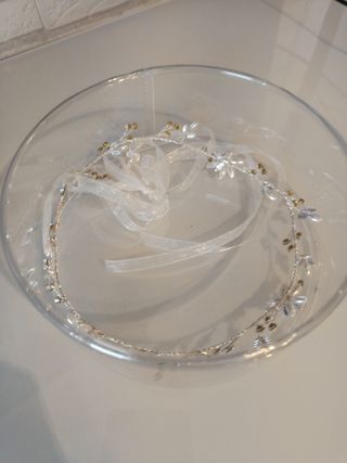 Tocado o diadema boda
