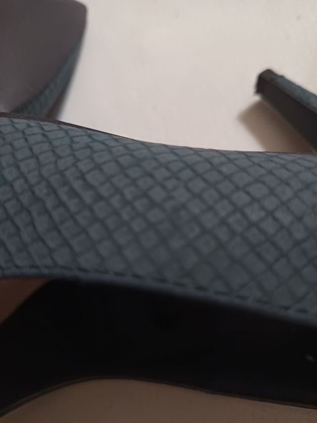 Zapatos salón verde oscuro