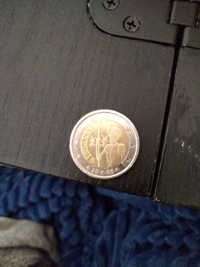 Moneda dos euros Don Quijote