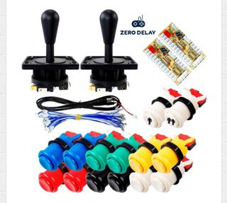 Kit Joysticks Botones Arcade Eurojoystick IL