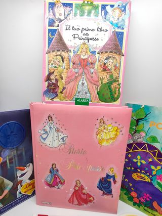 Lotto 12 Libri Bambine Favole Principesse