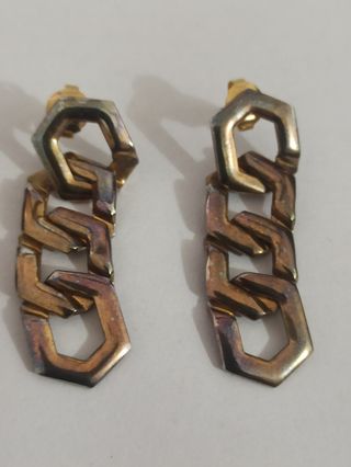 Pendientes eslabones vintage