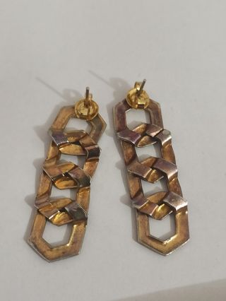 Pendientes eslabones vintage
