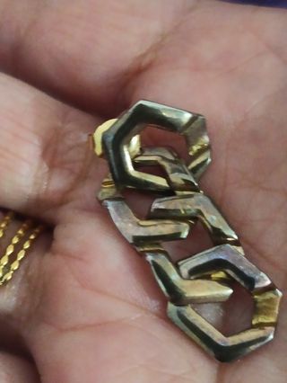 Pendientes eslabones vintage