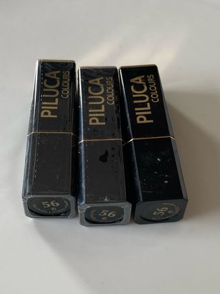 Tres unidades de pintalabios 