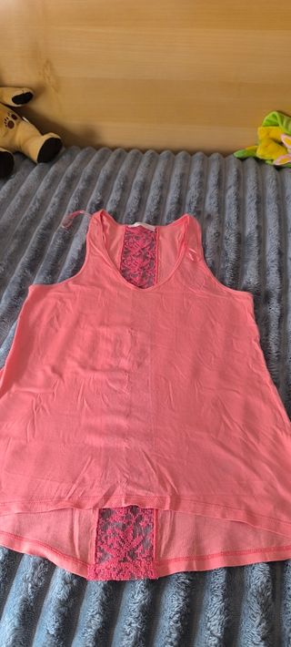 Camiseta rosa