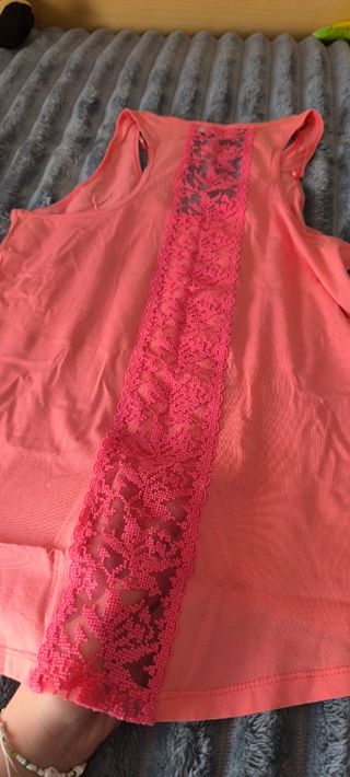Camiseta rosa