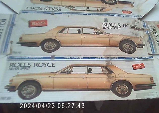ROLLS ROYCE RICO - SCATOLA VUOTA