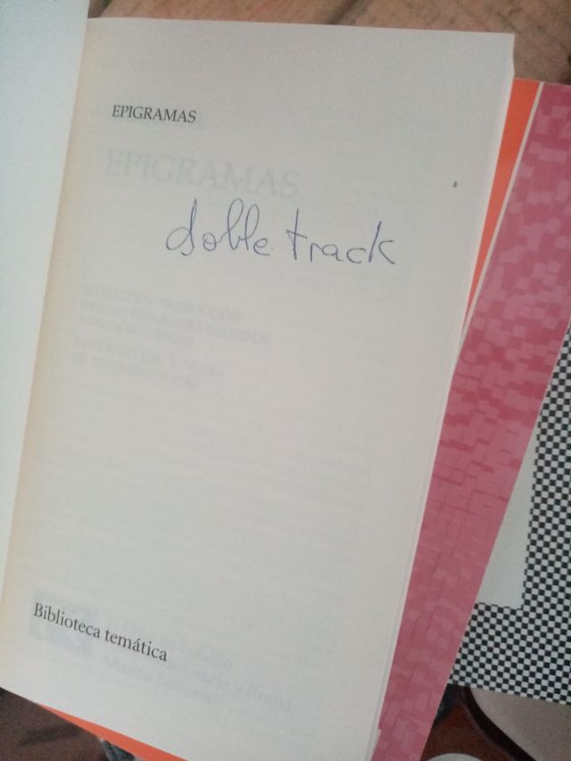 Epigramas (Biblioteca Tematica / Thematic Library)