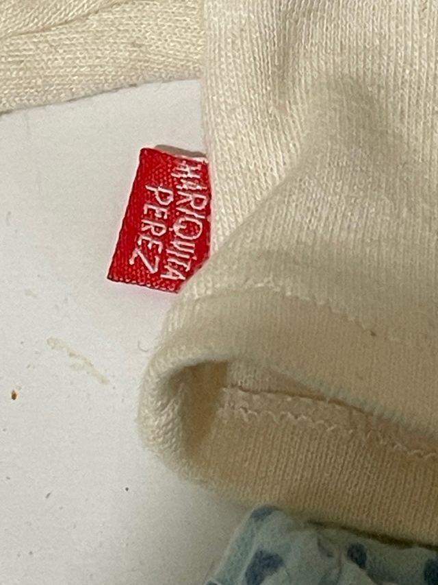 Ropa de Mariquita Perez antigua