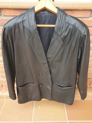 Chaqueta cuero T.M