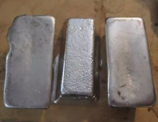 Plomo limpio de impurezas