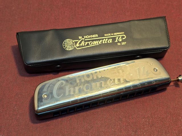 Lote 2 Armónicas Hohner Vintage