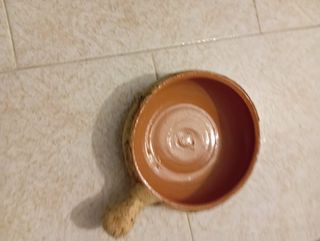 Porta o sotto vaso in creta