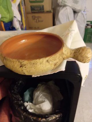 Porta o sotto vaso in creta