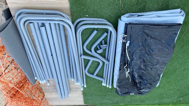 Piscina bestway 4.04mx2.01x1m con depuradora