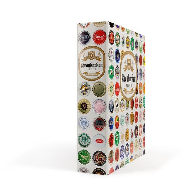 Carpeta de anillas Grande para tapones corona, inc