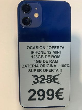 IPHONE 12 MINI 128GB 4GB RAM - Como nuevo