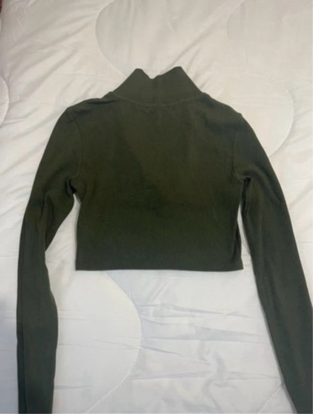 Top manga larga Zara