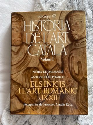 Libro Història de l’art Català vol. I