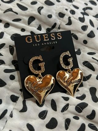 Pendientes Guess dorados