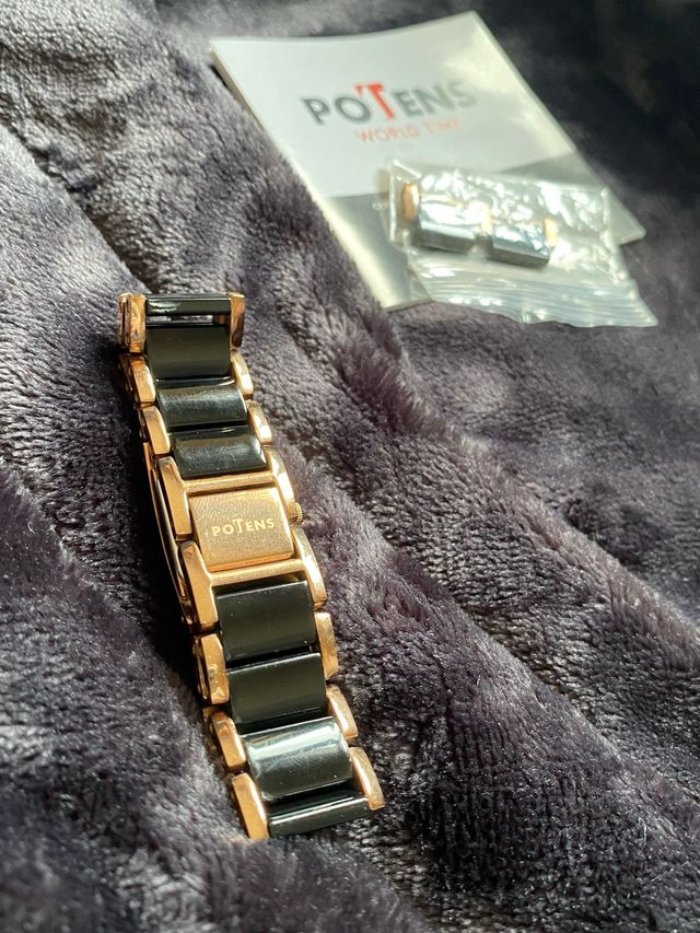 Reloj Potens mujer analógico negro