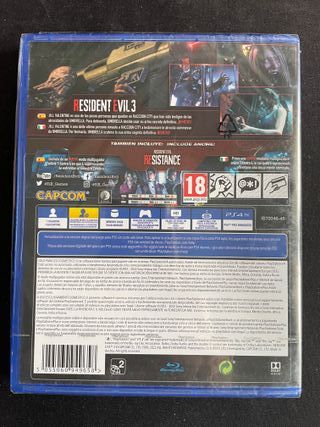 PS4 - RESIDENT EVIL 3 - PRECINTADO