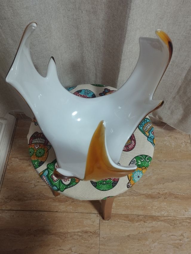 Centro de mesa de cristal de Murano