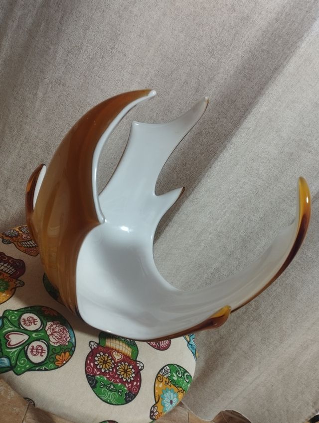 Centro de mesa de cristal de Murano