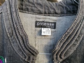 Giubbotto jeans nero Ovs