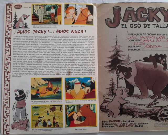 Album COMPLETO Jacky Danone