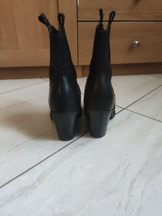 Botin piel cawboy
