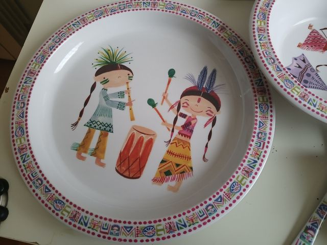 Platos niño o niña
