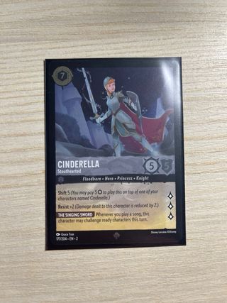 Carta Cinderella Stouthearted FOIL