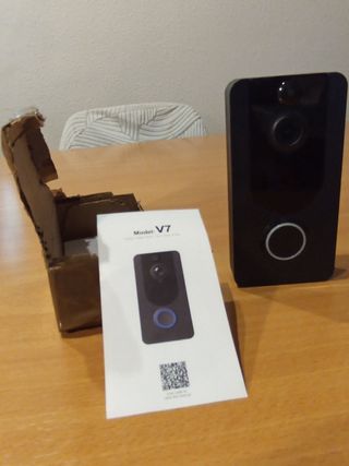 Timbre de puerta inalámbrico con cámara