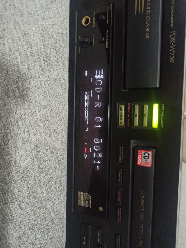 Lector cd pioneer gama alta para revisar ult. Prec